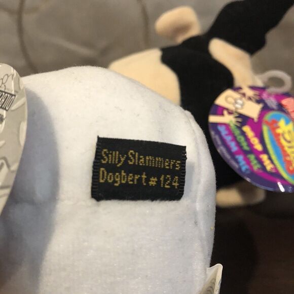 Dilbert Silly Slammers Bean Lot Dogbert Alice Boss Ratbert Plush Stuffed Animal - Picture 7 of 16